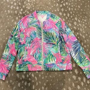 Lily Pulitzer zip up jacket